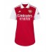 Cheap Arsenal Granit Xhaka #34 Home Football Shirt Women 2022-23 Short Sleeve